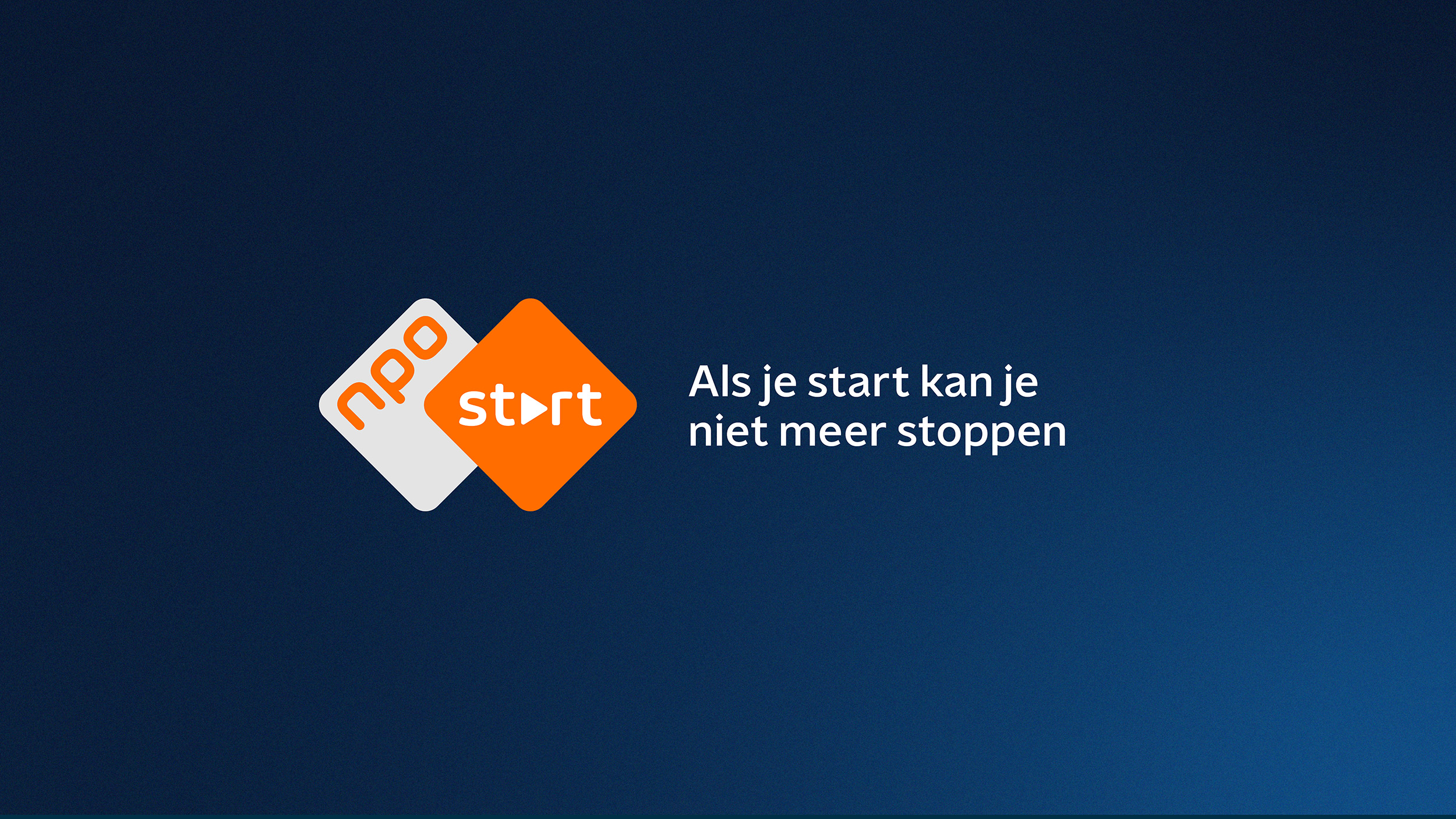 A blue digital asset of NPO logo in white and orange